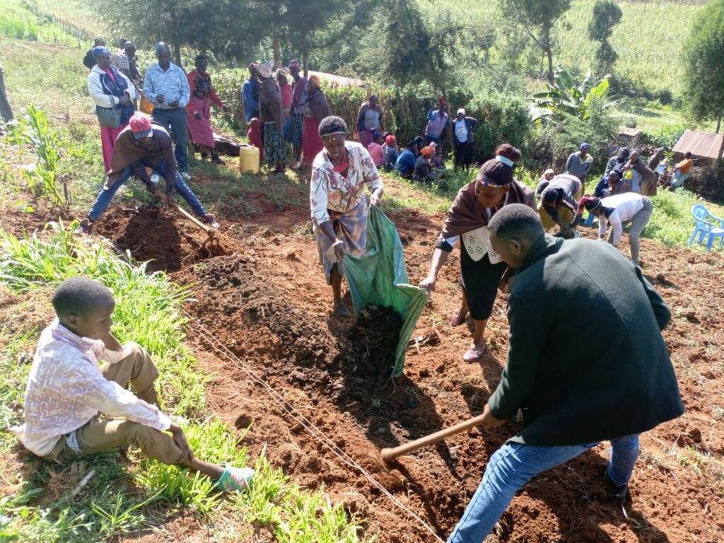 Ogiek Community Agroforestry Kitchen Garden Training Ogiek Community Agroforestry Kitchen Garden Training